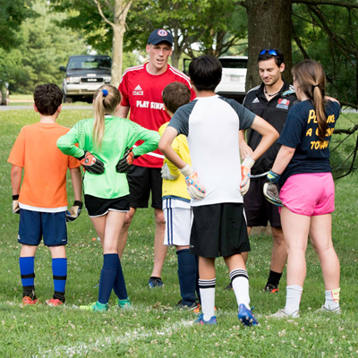 Goalkeeping Clinic with Travis Worra (2017)